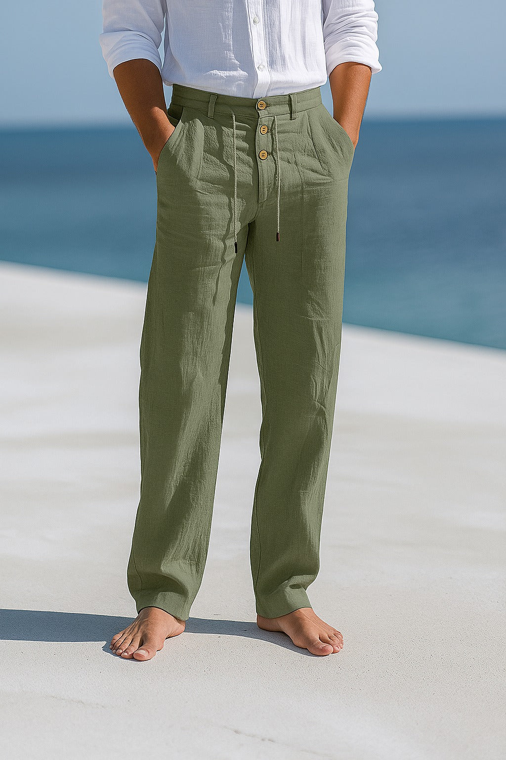Lenn™ | Stijlvolle Linnen Zomerbroek