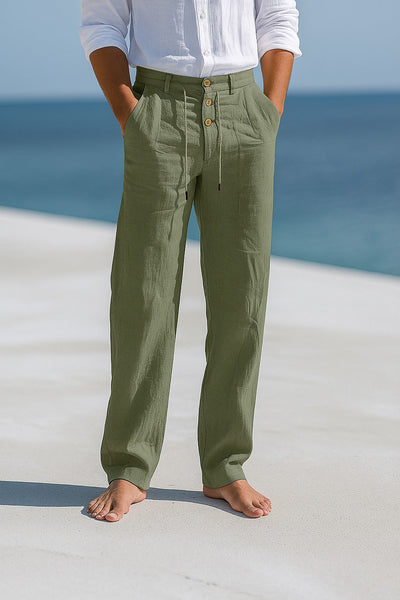 Lenn™ | Stijlvolle Linnen Zomerbroek