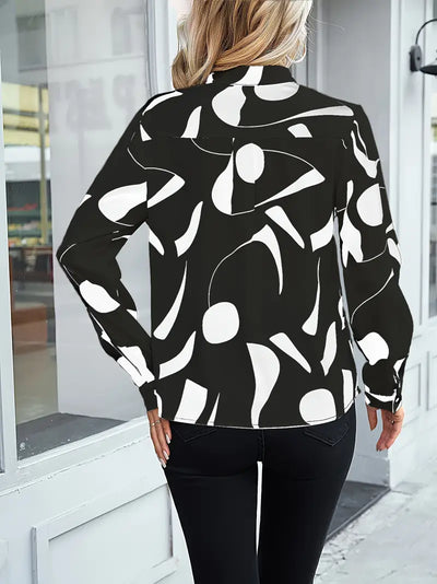 Olivia™ | Abstracte Print Blouse