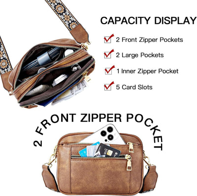 Patje™ | Schoudertas met Printband