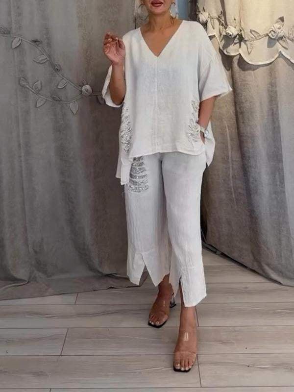 Aylin™ | Luchtig Setje met Unieke Details