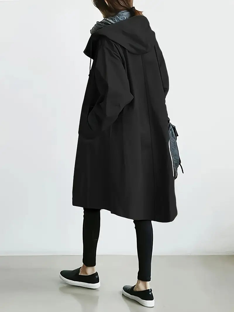 Leyna™ | UrbanShield Regenjas in Oversized Look
