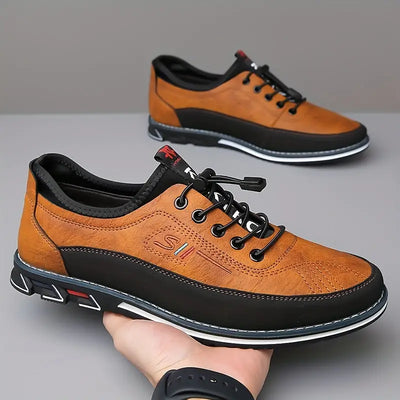 Oxfordio™ | Stijlvolle Leren Sneakers