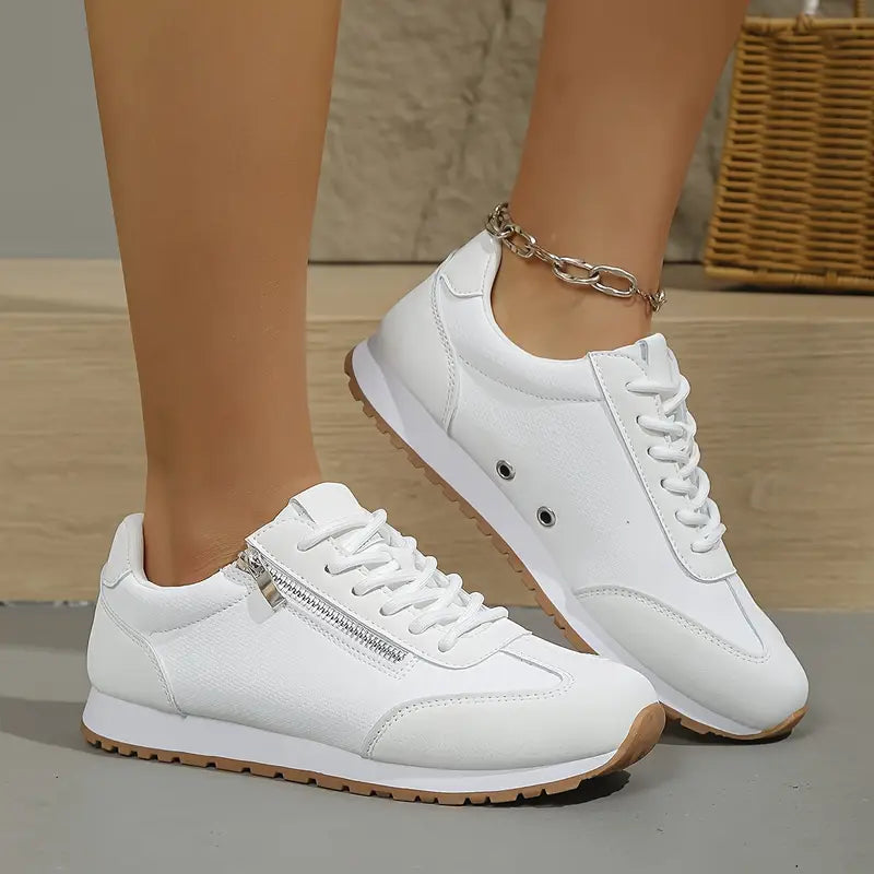 Marloes™ | Sportieve Dames Sneakers met Neutrale Tinten