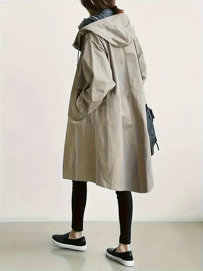 Leyna™ | UrbanShield Regenjas in Oversized Look