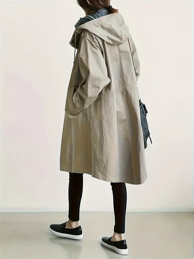 Leyna™ | UrbanShield Regenjas in Oversized Look