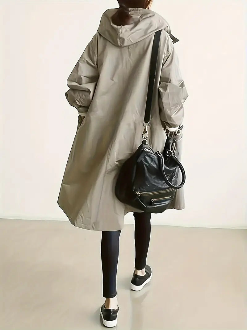 Leyna™ | UrbanShield Regenjas in Oversized Look
