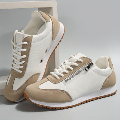 Marloes™ | Sportieve Dames Sneakers met Neutrale Tinten
