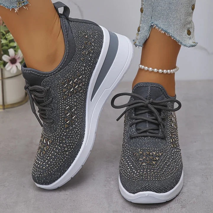 Jolien™ | Sportieve Sneakers met Strass
