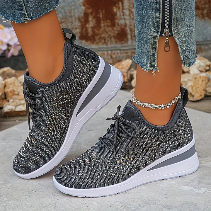 Jolien™ | Sportieve Sneakers met Strass