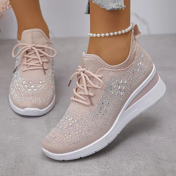 Jolien™ | Sportieve Sneakers met Strass