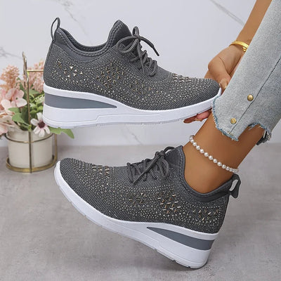 Jolien™ | Sportieve Sneakers met Strass