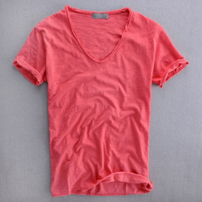 Noah™ | Basic T-Shirt met V-Hals