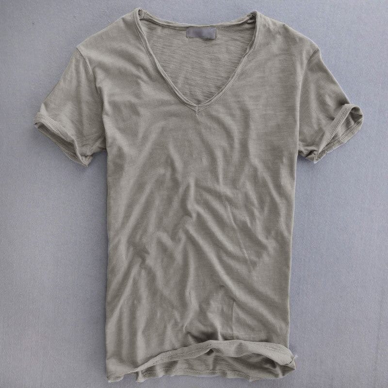 Noah™ | Basic T-Shirt met V-Hals