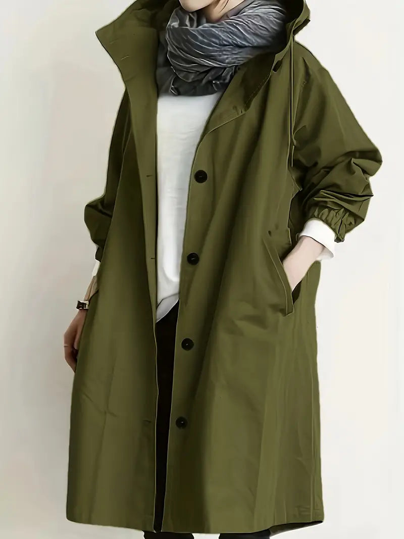 Leyna™ | UrbanShield Regenjas in Oversized Look