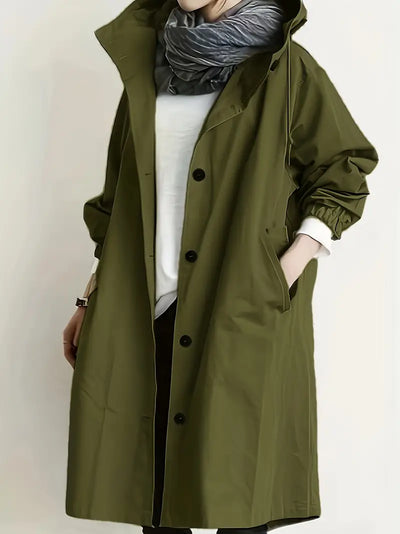 Leyna™ | UrbanShield Regenjas in Oversized Look