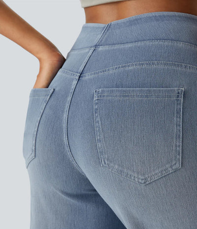 Ellis™ | Comfy Elastische Broek met Hoge Taille