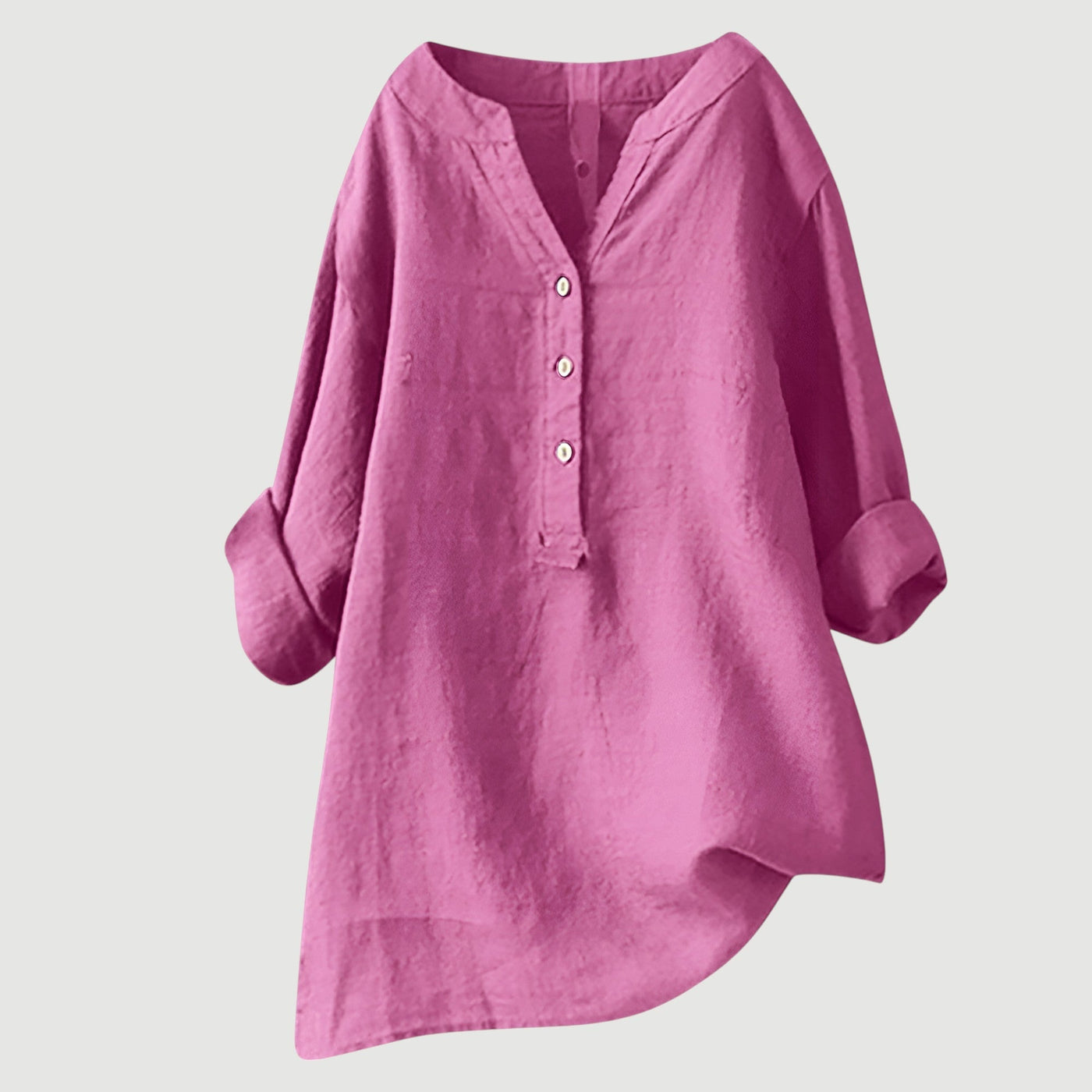 Marjolijn™ | Luchtig en Comfortabel Linnen Overhemd