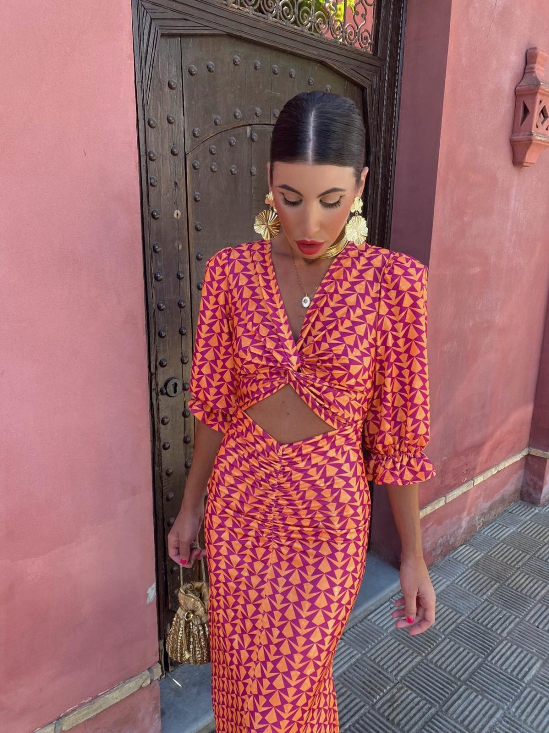 Juliana | Statement Jurk met Zomers Design